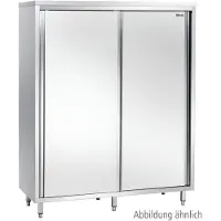 Bartscher Servieskast 700, Breedte 1400, 2 schuifdeuren