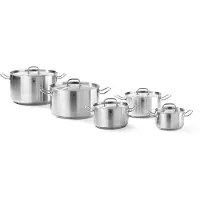 Hendi Horeca Kookpan RVS middel | 5 Formaten