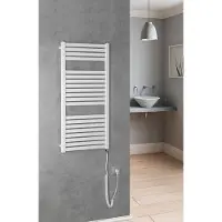 Sapho Tondi elektrische radiator wit 45x97cm 300W
