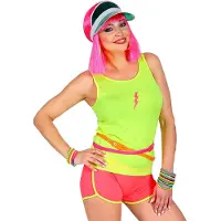 Finidi Tanktop neon geel vrouw (neon geel)