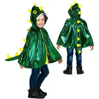 Finidi Drakencape kinderen groen- 110-116cm