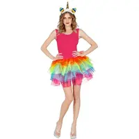 Finidi Leuke regenboog tutu voor dames-S/L