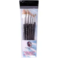 Scheepers PXP 6 brushes Filbert profigrime synthetic