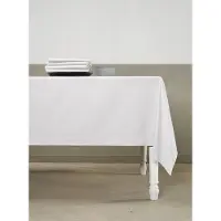 De Witte Lietaer tafelkleed Sonora 160 x 360 cm katoen grijs