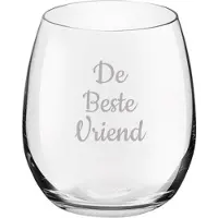 Royal Leerdam Gegraveerde Drinkglas 39cl De Beste Vriend