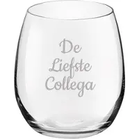 Royal Leerdam Gegraveerde Drinkglas 39cl De Liefste Collega