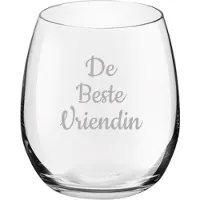 Royal Leerdam Gegraveerde Drinkglas 39cl De Beste Vriendin
