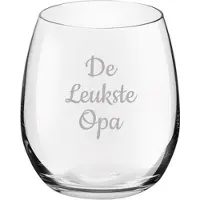 Royal Leerdam Gegraveerde Drinkglas 39cl De Leukste Opa