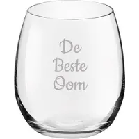 Royal Leerdam Gegraveerde Drinkglas 39cl De Beste Oom