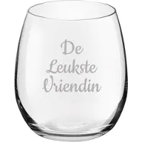 Royal Leerdam Gegraveerde Drinkglas 39cl De Leukste Vriendin