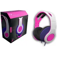Gioteck TX-30, bekabelde gaming-hoofdtelefoon, zwart, roze, wit