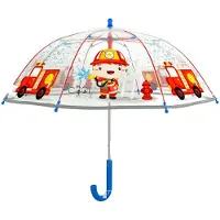 Firefighter Umbrella 42 Cm Goud Man