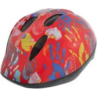 Bellelli Kinderhelm Handen Oranje/Rood - Maat S 48-54cm