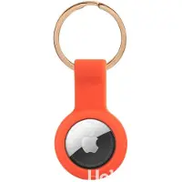 GUESS Silicone Case voor Apple AirTag - Oranje