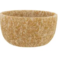 Cosy@home Schaal Sahara Zand 20x20xh10cm Rond Aardewerk