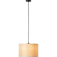 Brilliant Hanglamp Romm Zwart Met Houtbruin