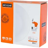 Arcopal Zelie opaalglas - wit - 18-Delig
