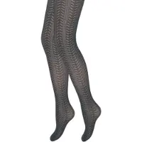 Bonanza Panty - Gestreept motief - Grijs - Maat XL (46-48)