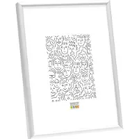 Deknudt Smalle fotokader in zilverkleurig aluminium 20x30 S026D1