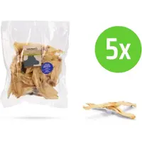 Beeztees Konijnenoren - Volumevoordeel - hondensnack - ca 25 stuks - 5 zakken