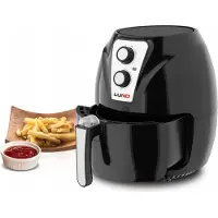 VOREL Professional airfryer vetvrije friteuse 2.4L - 1300W - 67570 - zwart