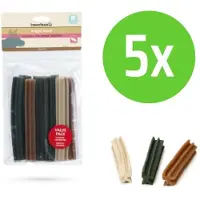 Beeztees Veggie Staaf Mix Voordeel - hondensnack - 500 gram 18 cm - 5 zakken