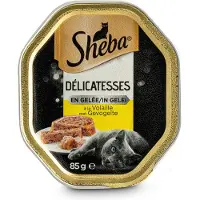 Sheba 10x Délicatesse - gevogelte in gelei - 85g
