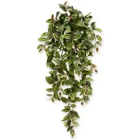 Maxifleur Kunstplanten Tradescantia kunst hangplant 100cm - bont
