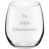 Royal Leerdam Gegraveerde Drinkglas 39cl De Liefste Schoonmoeder