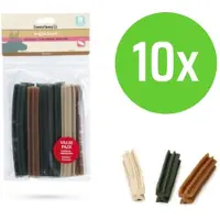 Beeztees Veggie Staaf Mix Voordeel 1 x 500 gram 12 cm - hondensnack - 10 zakken