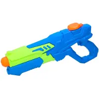 Scatch Waterpistool - 38 x 5 x 17 CM - 600ML Waterreservoir - voor Kinderen en Volwassenen - Waterspeelgoed - Blauw/Groen/Oranje