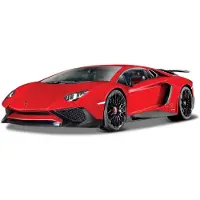 Bburago schaalmodel Lamborghini Aventador LP SV 1:24 rood