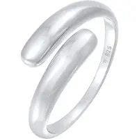 Elli - Elli Ringen Dames Wikkel Ring Delicate Basic Trend Blogger in 925 Sterling Zilver Verguld