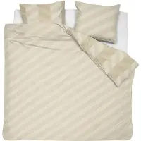 Damai Dekbedovertrek Atomy Soft Beige Satijn-240 x 200 / 220 cm | Lits-Jumeaux
