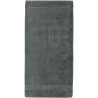 Cawö Handdoek Noblesse2 Uni Anthacite (Set van 3)