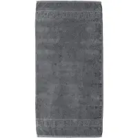 Cawö Handdoek Cawö Noblesse Uni Donkergrijs (50 x 100 cm) (set van 3)