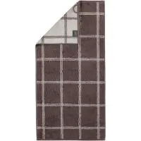Cawö Handdoek Cawö Two-Tone Grafik Pepper (Set van 3)