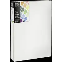 LIQUITEX Basics Canvas 50X70cm Pak van 3 stuks
