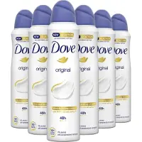 Dove Original Anti-transpirant Deodorant Spray - 6 x 150 ml - Voordeelverpakking