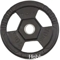 Toorx Fitness Rubber Olympische Halterschijf 50 mm - 10 kg - Per stuk