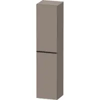 Duravit Hoge kast d-neo kolomkast wand 176 cm linksdraaiend mat basalt