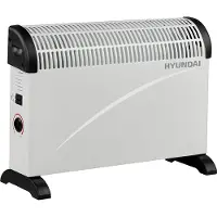 Mijnijzerwaren Blaze Convectorkachel - 750/1250/2000W - Regelbare Thermostaat - Wit