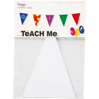 Creativ Company Vlag, h: 20 cm, b: 14,5 cm, 10stuks, 300 gr