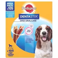 Pedigree Dentastix Gebitsverzorgende Hondensnacks Medium - 105 stuks