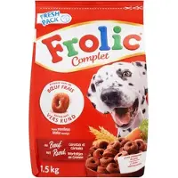 Frolic met rundvlees hondenvoer 1,5 kg