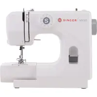 SINGER M1005, Wit, Automatische naaimachine, Geschikt voor diverse naaiprojecten, Bediening met hendel, Draaibare functies, 4 mm, Elektrisch