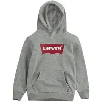 Levi's Sweatshirt 'Batwing' grijs gemêleerd / rood / wit