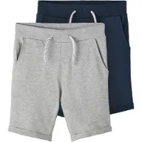 Name It Kids Broek 'Vermo' navy / grijs gemêleerd