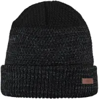 Barts Ail Beanie Heren Muts - One size - Zwart