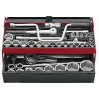 Facom doppensets 1/2" en 3/4" van 8 tot 50 mm - SK.452N